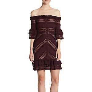 Cinq a Sept Naya Mini Dress - Mulberry